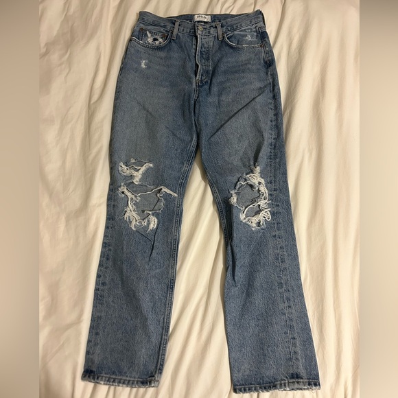 Agolde Ripped Jeans - Picture 1 of 2